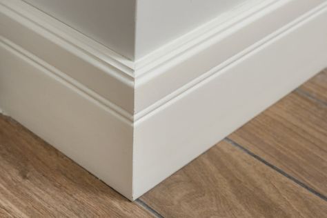 Woman's Genius Hack for Painting Baseboards Is Mess-Free and Fast How To Paint Baseboards, Paint Baseboards, Painting Baseboards, Mess Free Painting, Baseboards, Painting Tips, How To Paint, Flooring, Paint