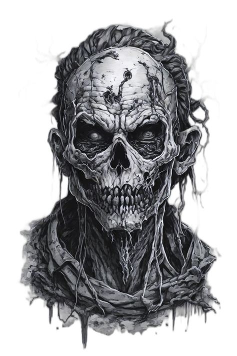 , #Design, #Iteration, #AD, #AI Surrealism Horror, Surrealism Tattoos, Horror Demon, Memento Mori Tattoo, Zombie Tattoos, Zombie Head, Skull Fire, Head Tattoo, Fire Tattoo