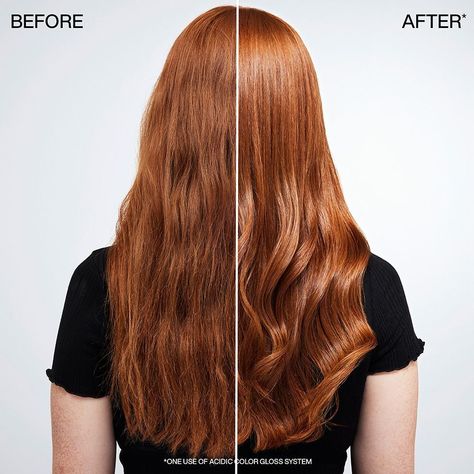 Molecular-level shine for +76% shinier hair... YES, PLEASE! It's all possible with NEW Redken Acidic Color Gloss! Redken Conditioner, Hair Glossing, Tan Accelerator, Heat Protectant Hair, Instant Tan, Bleach London, Shine Spray, Best Tan, American Crew