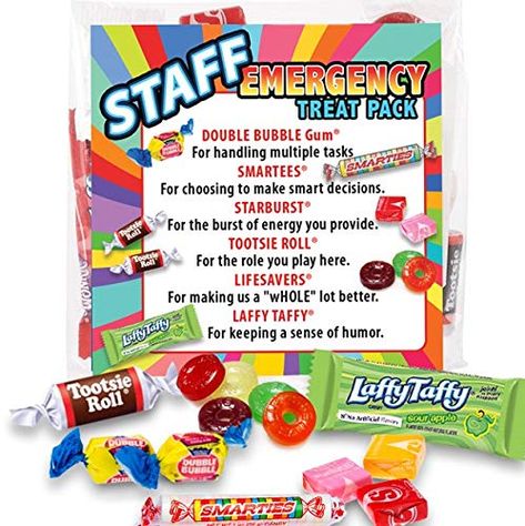 Nurses Week Quotes, Appreciation Gifts Diy, Staff Appreciation Gifts, Laffy Taffy, Dubble Bubble, Nurses Week Gifts, Volunteer Appreciation, Gift Ideas Diy, Staff Gifts