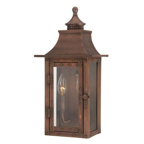 Acclaim Lighting, Led Exterior Lighting, Outdoor Wall Mounted Lighting, Gas Lanterns, Outdoor Hanging Lanterns, Post Lighting, Colonial America, Light Copper, St Charles