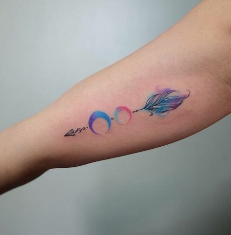 Watercolor Tattoo Watercolor Fox Tattoos, Watercolor Tattoo Ideas, Easy Chocolate Fudge, Lyric Tattoos, Vine Tattoos, Watercolor Tattoos, Fox Tattoo, Arrow Tattoo, Cool Pencil Drawings