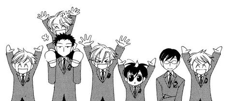 Ouran Host Club Manga Panels, Ohshc Manga Caps, Manga Panels Ouran Host Club, Ouran High School Host Club Manga Icons, Host Club Widget, Ohshc Manga Panel, Ouran Manga Panels, Ouran High School Host Club Header, Ouran High School Host Club Banner