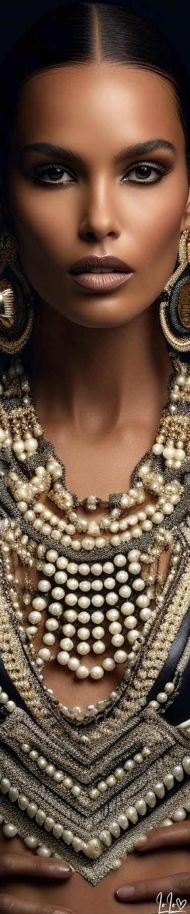 Beauty with Embellishments #AI #AIFashion #AIBeauty #Pearls Photoshoot Pearls, Classy People, Famous Photographers, Brown Girl, Girls Rock, Afro Hairstyles, Stylish Jewelry, Creative Fashion, Fashion Details