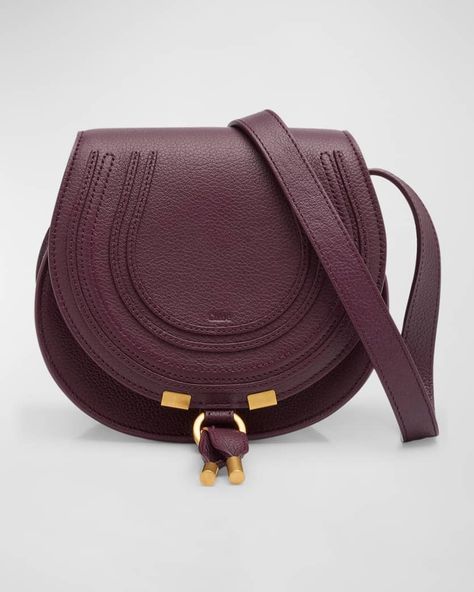 Chloe Marcie Small Crossbody Bag in Grained Calfskin | Neiman Marcus Chloe Marcie Bag, Chloe Marcie, Window Shopping, Small Crossbody Bag, Small Crossbody, My Future, Neiman Marcus, Top Designers, Calf Skin