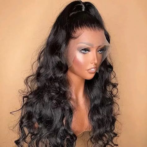 Full Lace Frontal, Wave Lace Front Wig, Natural Human Hair, Remy Human Hair Wigs, 360 Lace Wig, Body Wave Wig, Lace Closure Wig, Wigs For Women, Brazilian Human Hair