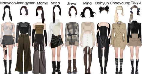 Xenoent on ShopLook | The easiest way to find the perfect outfit Brown Leg Warmers, Hair Beret, Gg Outfits, Elegant Fits, Short Dark Brown Hair, Black Leg Warmers, Outfit Ideas For Party, Korean Fashion Kpop Inspired Outfits, Kpop Clothes