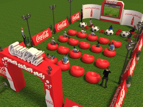 Event Outdoor Design, Football Brand Activation, Outdoor Fundraiser Ideas, Event Booth Design Ideas, Btl Activation Ideas, Brand Activations & Experiential Marketing, Outdoor Event Design, Pop Up Event Ideas, Activation Booth