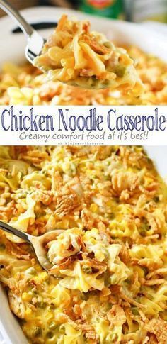 Amazing Chicken Recipes, Easy Family Dinner Ideas, Resep Makanan Beku, Easy Family Dinner, Chicken Noodle Casserole, Amazing Chicken, Taco Shells, Family Dinner Ideas, Like Chicken