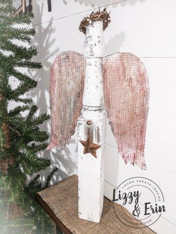 Spindle Crafts, Recycle Crafts Diy, Christmas Angel Crafts, Diy Angels, Handmade Christmas Crafts, Garden Angels, Angel Crafts, Diy Crafts To Do, I Am In Love