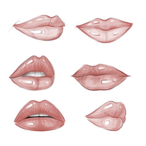 This is my new sketch Lips Drawing Illustration, Lips Drawing Front View, Lips Illustration Sketching, Stylized Lips Drawing, Lip Illustration Art, How To Draw An Open Mouth, Full Lips Drawing, Woman Lips Drawing, Female Lips Drawing Reference