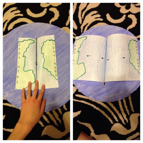 Divergent Plate Boundary Model, Plate Boundaries Project, Divergent Boundary, Structural Geology, Earth Science Projects, Sixth Grade Science, Plate Boundaries, Montessori Science, High School Science Teacher