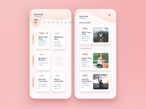 Daily Planner iOS App by Hira Jamshed on Dribbble Daily Planner Apps, Ios App Design Inspiration, Daily Planner App, Note App, Ios 7 Design, Journal App, App Design Layout, Ios App Design, App Interface Design