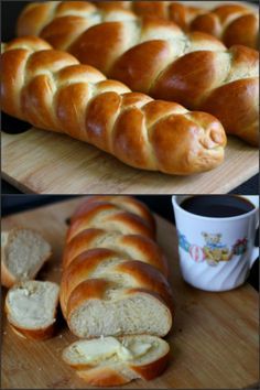 Zopf is a type of Swiss bread made from flour, milk, yeast and egg. Zopf means braid or plait. This bread can be served for lunch / breakfast / dinner. Swiss Food Recipes, Zopf Bread Recipe, Swiss Bread Recipe, Swiss Dishes, Zopf Bread, Swiss Breakfast, Swiss Bread, Heidi Book, Thanksgiving Bread