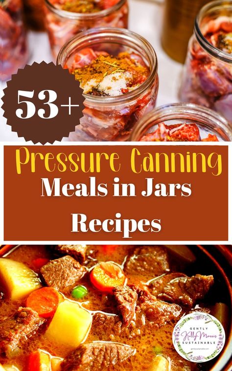 Pressure Canner Recipes, Meals In Jars, Canning Meals, Canning Soup Recipes, Healthy Fast Food, Chicken Pot Pie Filling, Pressure Canning Recipes, Amazing Meals, Home Canning Recipes