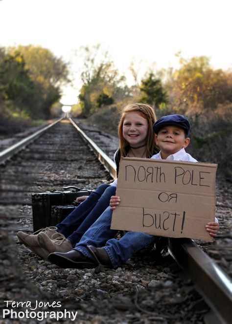 North Pole Or Bust Photo, North Pole South Pole Activities, Photography Holiday Mini Sessions, North Pole Experience, North Pole Shirt, Christmas Mini Sessions, North Pole, Mini Session, Mini Sessions