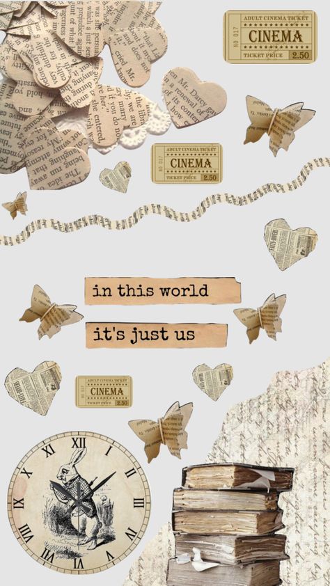 Scrapbook Names Ideas, Brown Newspaper Aesthetic, Newspaper Moodboard, Creative Newspaper Design, Newspaper Words Aesthetic, Dark Academia Journal Ideas, Aesthetic Newspaper Collage, Newspaper Wall Decor Aesthetic, Aesthetic Newspaper Stickers