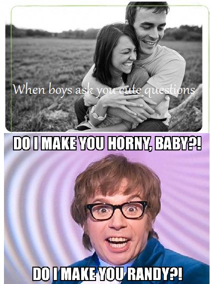 Austin Powers Austin Powers Funny, Austin Powers Quotes, International Man Of Mystery, Cute Questions, Little Britain, Favorite Movie Quotes, Austin Powers, Twisted Humor, Internet Funny