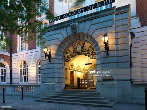 Entrance to the Royal Academy of Music, London Gallery Entrance, Royal Academy Of Music, Hp Aesthetic, Neoclassical Architecture, Baroque Design, 2023 Vision, Modern Buildings, Window Panels, Neoclassical