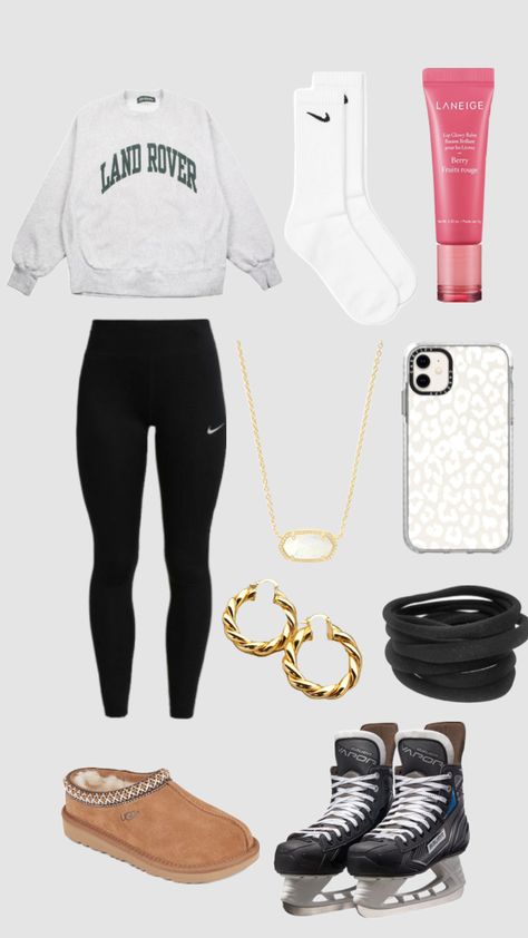 ice skating fit !! This is prob my fav ice skating one ⛸️ Going Ice Skating Outfit, Outfit For Ice Skating With Friends, Ice Skating Outfit Casual Indoor, Cute Ice Skating Outfit Date, Ice Skating Fits With Friends, Skating Rink Outfit, Ice Skating Needs, Ice Skating Essentials, I’ve Skating Outfit