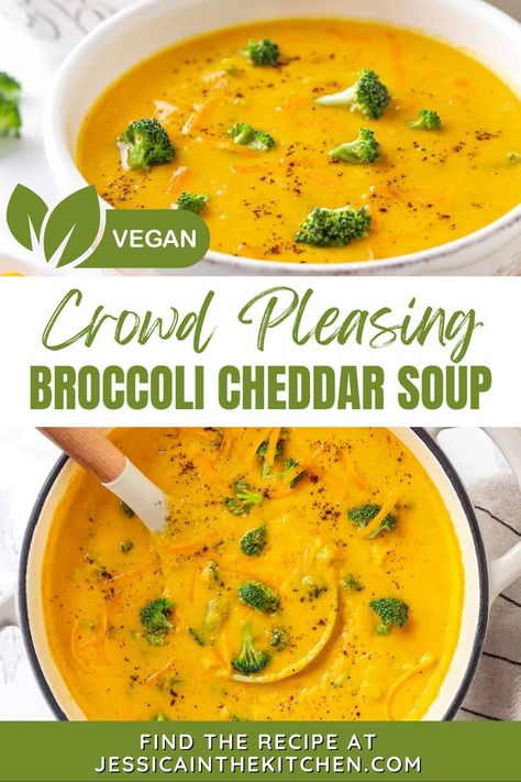 Vegan Broccoli Cheese Soup Crock Pot, Dairy Free Cheddar Broccoli Soup, Dairy Free Broccoli Cheddar Soup, Creamy Vegan Soups Dairy Free, Dairy Free Cream Of Broccoli Soup, Easy Soup Recipes Gluten Free, Dairy Free Broccoli Cheese Soup, Dairy Free Broccoli Soup, Sakara Recipes