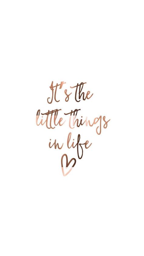 It's the little things in life  #quote #selfcare Rose Gold Quote Wallpaper, Windows Quotes, Rose Gold Quotes, Desktop Wallpaper Quotes, Classy Wallpaper, Gold Quotes, Gold Wallpaper Background, Rose Gold Wallpaper, Motivational Quotes Wallpaper