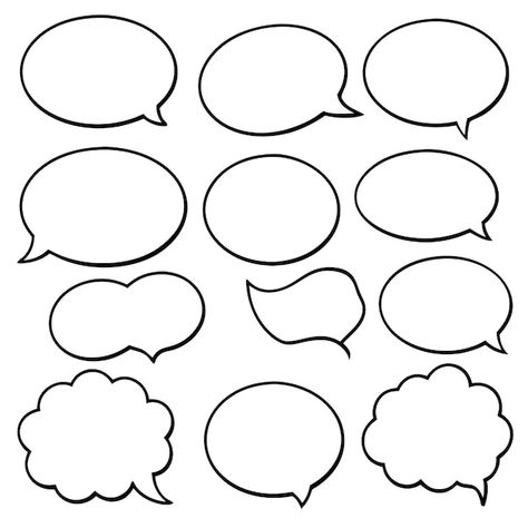 Bubble Speech Vectors & Illustrations for Free Download Bubble Speech, Step Drawing, Speech Bubble, Step By Step Drawing, A White Background, White Background, Vector Illustration, Bubbles, Free Download