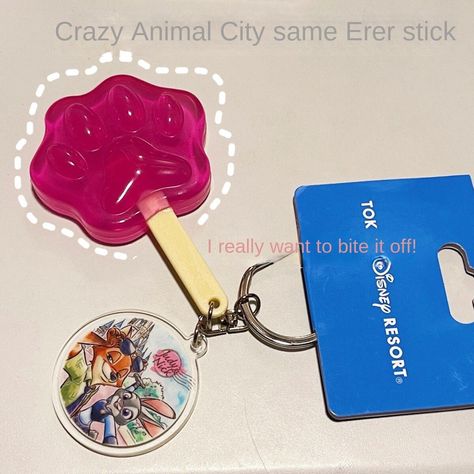 Food Keychain, 3d Pokemon, Disney Keychain, Cool Keychains, D F, Cute Keychain, Cute Little Things, Zootopia, Cute Disney