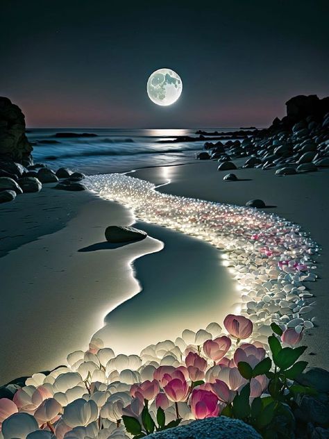 Lockscreen Moon, Wallpapers Moon, Beautiful Moon Images, Cute Phone Wallpapers, Glowing Rocks, Egyptian Warrior, Trending Wallpaper, Moonlight Photography, Wallpaper For Android