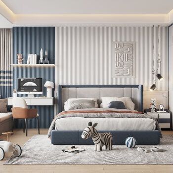 Bed Rooms Design Modern Luxury, Boys Bedroom Modern, Fall Bedroom Decor, Interior Model, Big Boy Bedrooms, Son Bedroom, Modern Kids Bedroom, Boy Bedroom Design, Kids Bedroom Designs