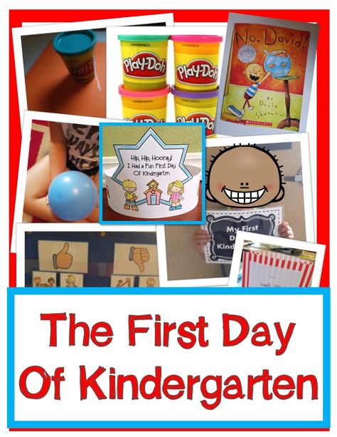 First Day of Kindergarten | Mrs. McGinnis' Little Zizzers Kindergarten First Week, Welcome To Kindergarten, Beginning Of Kindergarten, First Day Activities, First Day Of Kindergarten, Fall Kindergarten, Activities For Kindergarten, First Day Of School Activities, Kindergarten Centers