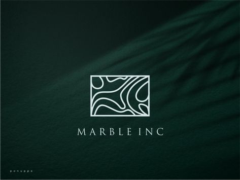 Marble Company Logo, Marble Logo Design, Marble Branding, Stone Branding, Marble Logo, Tile Logo, Marble Decoration, Stone Logo, Inc Logo