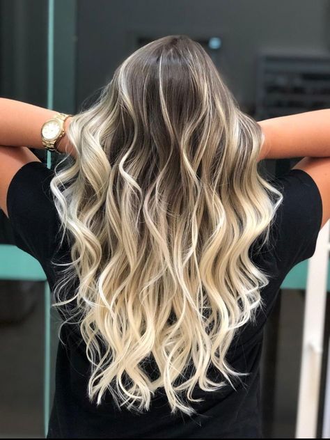 Dark Brown Roots To Blonde, Blonde Hair Bayalage Dark Roots, Dark Root To Blonde Balayage, Braided Bayalage, Balayage Dark Roots To Blonde, Ombre Blonde Hair Dark Roots, Brown Hair With Bright Blonde Highlights, Ombre Platinum Blonde Hair, Summer Blonde Balayage Dark Roots