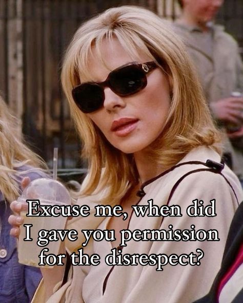 follow 💕 @selfcarebetterme 💕 follow #woman #respect #quotes Samantha Jones Quotes, Camera Tutorial, 2024 Moodboard, Kim Cattrall, Samantha Jones, Respect Quotes, Spotify Playlists, Party City, City Style