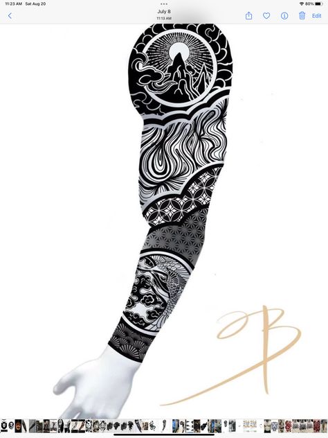 Armor Sleeve Tattoo, Tattoos Sketches, Tato Maori, Pattern Tattoos, Geometric Tattoo Sleeve Designs, Full Hand Tattoo, Mandala Tattoo Sleeve, Geometric Sleeve Tattoo, Full Sleeve Tattoo Design