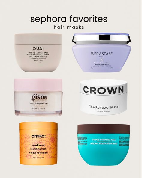 Fine Hair Updo, Easy Low Bun, Nourishing Hair Mask, Sephora Favorites, Mask Types, Hair Masks, Easy Hair Updos, Low Bun, Hair Easy