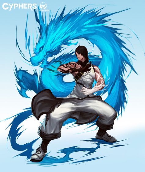 Dragon Martial Artist Dragon Monk, Demon Beast, Character Design Cartoon, Martial Artists, White Dragon, Blue Dragon, Martial Artist, Fantasy Warrior, 판타지 아트