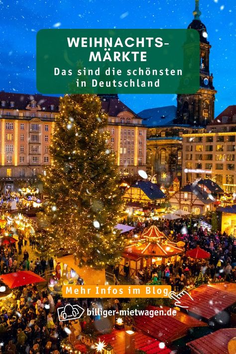 Endlich ist es wieder soweit! Die Weihnachtsmärkte in Deutschland öffnen ihre Tore. Bunte Büdchen, geschmückte Altstädte und der Duft von gebratenen Mandeln in der Luft. Wir zeigen euch unsere Liste der schönsten Weihnachtsmärkte in Deutschland. Broadway Show Signs, Broadway Shows, Broadway, Christmas Tree, Christmas, Quick Saves