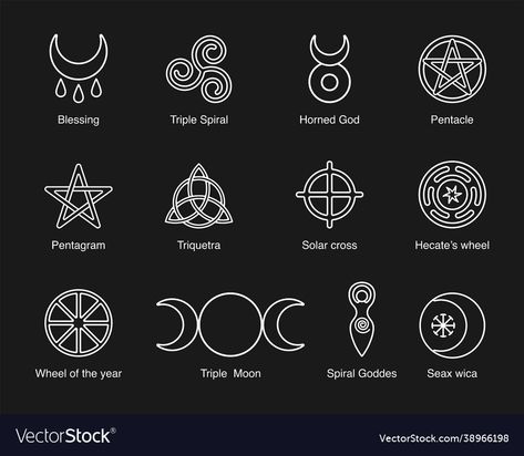 Pagan Symbols Protection, Celtic Pagan Symbols, Pagan Doodles, Small Pagan Tattoos, Pantheism Tattoo, Wiccan Symbols Art, Pagan Symbols Tattoo, Pagan Hand Tattoos, Wiccan Images