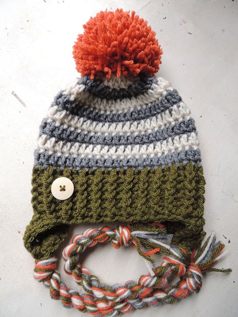 Crochet mens hat