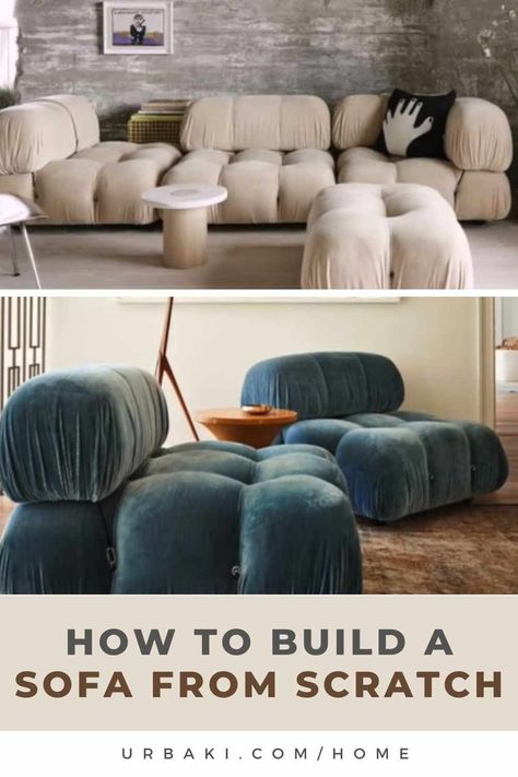 Are you looking to add a touch of creativity and personalization to your living space? Building your own sofa from scratch can be a rewarding and cost-effective DIY project. In this article, we will guide you through the process of creating a unique and stylish sofa using materials you may already have at hand. With a little imagination and some basic tools, you can turn those scraps into a comfortable and eye-catching piece of furniture that perfectly suits your taste. Let's get started!... Build A Sectional Sofa Diy, Diy Built In Sofa, Diy Living Room Couch, Diy Reupholster Couch, Diy Sectional Sofa Indoor, How To Make A Sofa, Diy Floor Sofa, Home Made Sofa, Sofa Diy Ideas