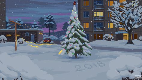 the world is ours Winter Pixel Gif, Winter Pixel Art Gif, Christmas Banner Discord Gif, Christmas Header Gif, Red And White Banner Gif, Christmas Pixel Art Gif, Anime Christmas Banner, Winter Discord Banner, Christmas Pixel Gif