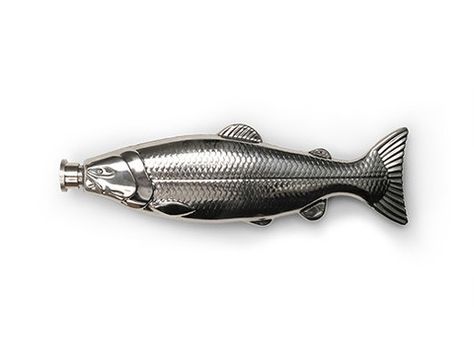 Awesome flask design.  Any guy would love this fish flask!