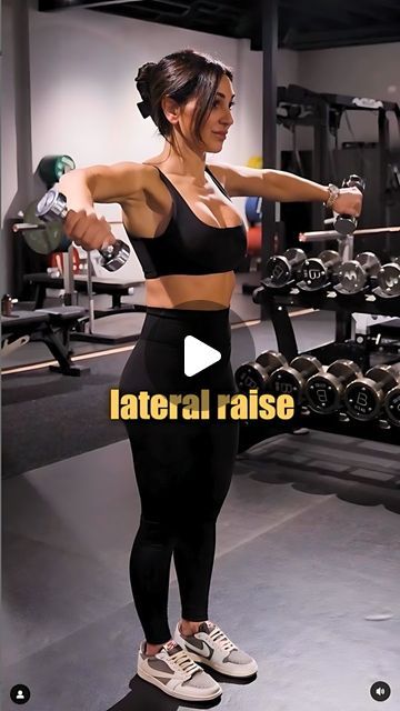 Fit Channel on Instagram: "Dumbbell Lateral Raise 💪 ​ If you lift weights and skip this exercise, are you even serious about training? ​ This is a go-to for anyone who loves building those capped deltoids. If building delts isn’t your thing, it’s time to rethink your approach! ​ Watch the video for few tips to ensure you get the most out of your dumbbell lateral raises. ​ ​ ​ Follow FIT CHANNEL for more expert tips and workout routines! ✅ ​ ​ ​ ​ ​ ​ ​ ​ ​ ​ ​ ​ ​ ​ #dumbbelllateralraise #shoulderworkout #deltoidworkout #cappeddeltoids #strengthtraining #fitnesstips #musclebuilding #workoutroutine #gymexercises #shoulderexercises #upperbodyworkout #fitnessmotivation #bodybuilding #weighttraining #exerciseform ​ via: australianstrengthcoach" Lateral Raises Dumbbell, Delt Workout, Dumbbell Lateral Raise, Fitness Postpartum, Deltoid Workout, Rear Delt, Lift Weights, Lateral Raises, Gym Workout Videos