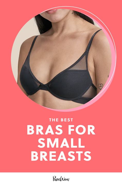 The 20 Best Bras for Small Breasts, Because Fit Matters At Every Size #purewow #shoppable #shopping #fashion #underwear #bras Best Bras For Small Cup, Bras For Small Breast, Small Bras, Small Bra, Best Sports Bras, Breast Workout, Designer Bra, Best Bras, Comfy Bra