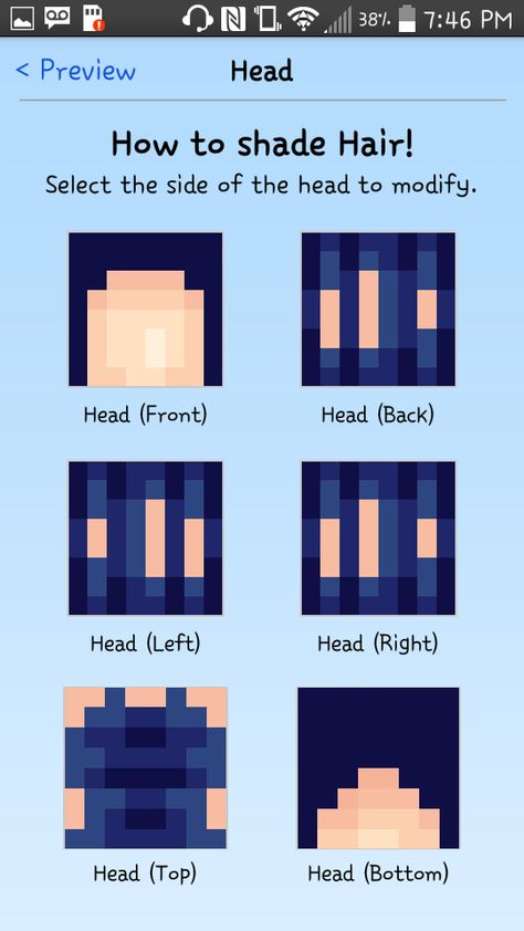 How To Shade Minecraft Skins, Minecraft Skin Hair, Hair Shading Tutorial, Minecraft Skins Hair, Shade Hair, Hair Shading, Shading Tutorial, Minecraft Outfits, Minecraft Skins Aesthetic