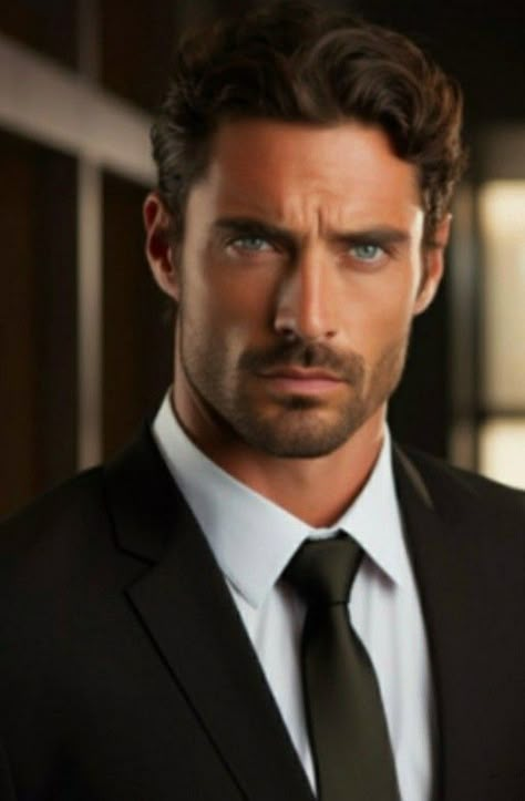 Italian Mafia Man, Amanda Richardson, Faces Male, Dark Hair Blue Eyes, Magnetic Personality, Italian Actors, Handsome Italian Men, The Haircut, Blue Eyed Men