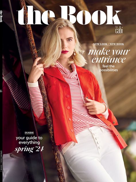 Cabi - Spring 2024 The Book - Page 1 Cabi Clothing Fall 2024, Cabi Spring 2024 Outfits, Cabi Spring 2024, Cabi Outfits Ideas, Cabi Fashion, Cabi Clothes, Cabi Clothing, Fashion Week Outfit, White Jeans Outfit