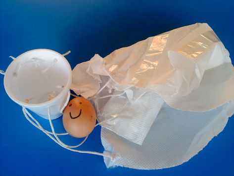 Egg Parachute, Kid Experiments, Egg Drop, Math And Science, Science Curriculum, Science Project, Science Fair, An Egg, Teacher Help