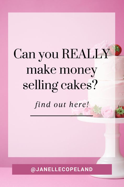 Have you ever thought about starting a cake business from home but don’t know if you can ACTUALLY make money selling cakes? 🤔 Well, I’m here to tell you CAN! Take it from someone who spent over a decade building their bakery from nothing into a multi-million dollar biz! Read how you can start making money selling cakes in my new blog now! #cakes #selling #bakery #cakeartist Starting A Cake Business From Home, Honey Book, What's Your Number, Online Cake Delivery, Monthly Expenses, Business Expense, Business Courses, Cake Delivery, Baking Business